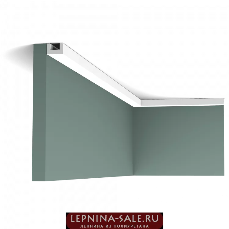 Карниз из дюрополимера CX190F Orac Decor U-PROFILE от Lepnina-Sale.ru