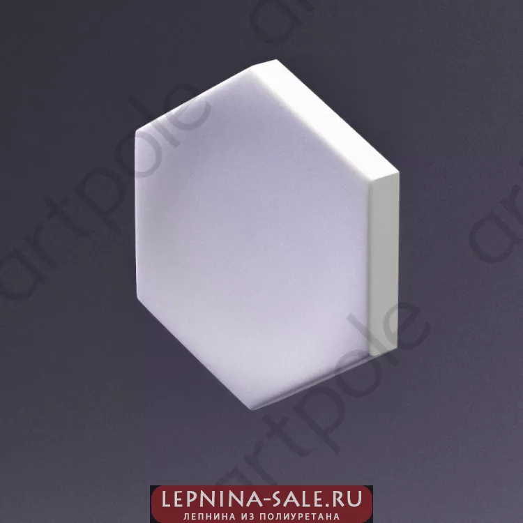 3D Панель Elementary HEKSA-button E-0004 Artpole от Lepnina-Sale.ru