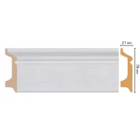 Цветной напольный плинтус DECOMASTER D122-70 ДМ ШК/16 (78*21*2400 мм) от Lepnina-Sale.ru
