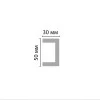 Молдинг DECOMASTER D181 ДМ(30*50*2000 мм) Молдинг DECOMASTER D181 ДМ(30*50*2000 мм) от Lepnina-Sale.ru