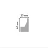 Молдинг DECOMASTER D507 ДМ(25*40*2000 мм) Молдинг DECOMASTER D507 ДМ(25*40*2000 мм) от Lepnina-Sale.ru