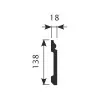 PX006, Плинтус 138х18, экополимер PX006, Плинтус 138х18, экополимер от Lepnina-Sale.ru