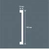 Напольный плинтус PX057, 100х10, 2000мм, Экополимер/30 от Lepnina-Sale.ru Напольный плинтус PX057, 100х10, 2000мм, Экополимер/30