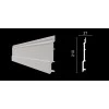 Напольный плинтус DD725 Decor-Dizayn от Lepnina-Sale.ru Напольный плинтус DD725 Decor-Dizayn
