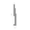 Плинтус Ultrawood арт. Base 1216 i (2000 х 120 х 16 мм) Плинтус Ultrawood арт. Base 1216 i (2000 х 120 х 16 мм) от Lepnina-Sale.ru