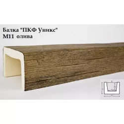 Балки из полиуретана М11 Олива (110*120) модерн Уникс