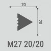 Молдинг декоративный Bello Deco М27 20-20 Дюрополимер от Lepnina-Sale.ru Молдинг декоративный Bello Deco М27 20-20 Дюрополимер