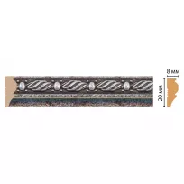 Цветной молдинг Decomaster 103-29 (размер 20х8х2400) от Lepnina-Sale.ru