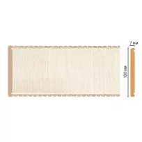 Панель C10-6 (размер 100х7х2400) цветная лепнина в интерьере Decomaster от Lepnina-Sale.ru