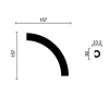 Декоративный уголок C4-DD634 Decor-Dizayn