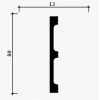 708-66SH Плинтус напольный Decor-Dizayn от Lepnina-Sale.ru 708-66SH Плинтус напольный Decor-Dizayn