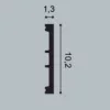 Напольный плинтус SX163 SQUARE Orac Decor от Lepnina-Sale.ru Напольный плинтус SX163 SQUARE Orac Decor