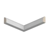 Молдинг Ultrawood ЛДФ U 0001 i (2000 х 29 х 15 мм) от Lepnina-Sale.ru