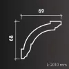 Карниз 1.50.101 гибкий Европласт Карниз 1.50.101 гибкий Европласт от Lepnina-Sale.ru